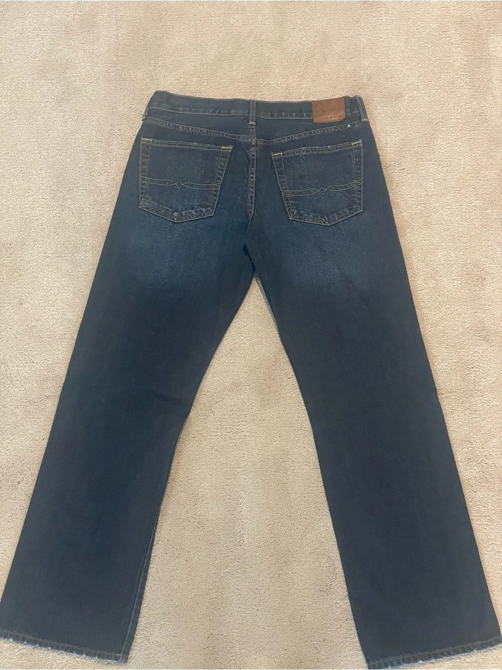 Lucky Brand Men’s 361 Vintage Straight Indigo Wash Jeans